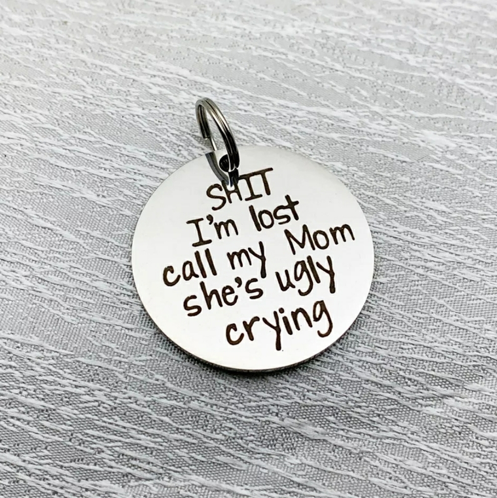 Funny Dog Collar Tag